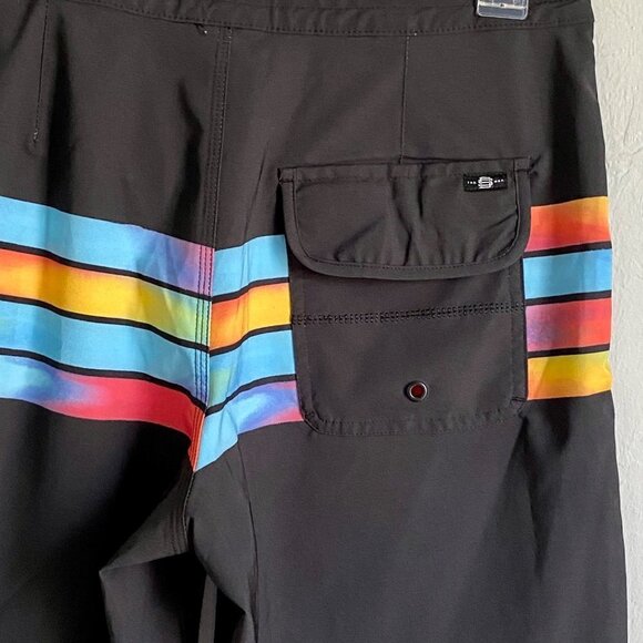 Sun Diego Board Shorts with Pockets Size 30 Eco Friendly NEW NWT - Picture 12 of 13